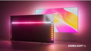 Immerse yourself in what you love. Ambilight TV.