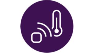 Smart temperature control selects the ideal heating mode